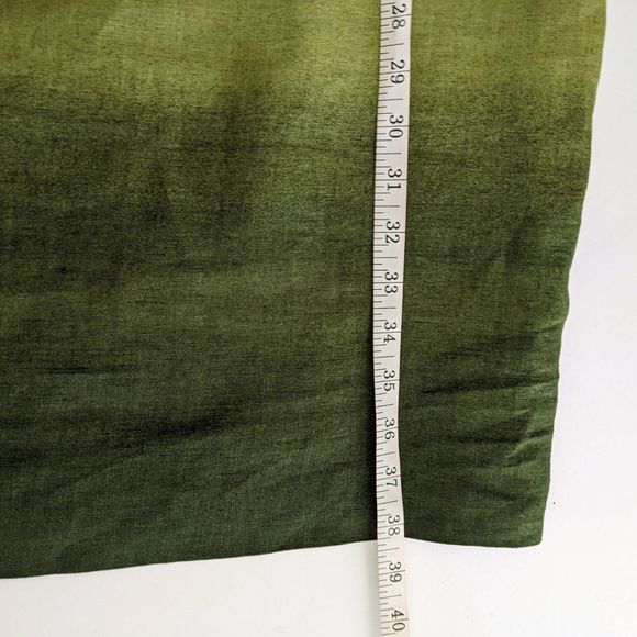 Jones New York Women's MED 100% Linen Tan Shift Dress Green Ombre - Picture 9 of 9